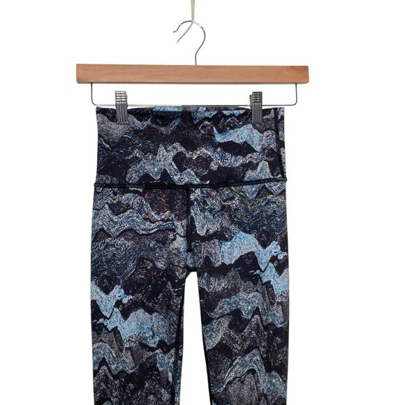 IVIVVA By Lululemon Rhythmic Tights Wunder Pants Girls 10 High Rise Sporty - Picture 3 of 11